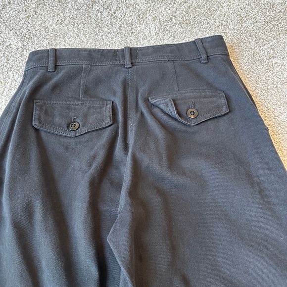 Aritzia Wilfred Maeve Cargo Jeans Black Size 2 Y2K Baggy Wide Leg Grunge Goth - Picture 11 of 11